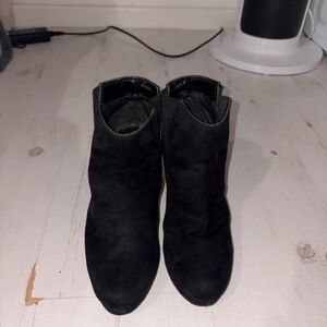 New Look Black Heeled Boots